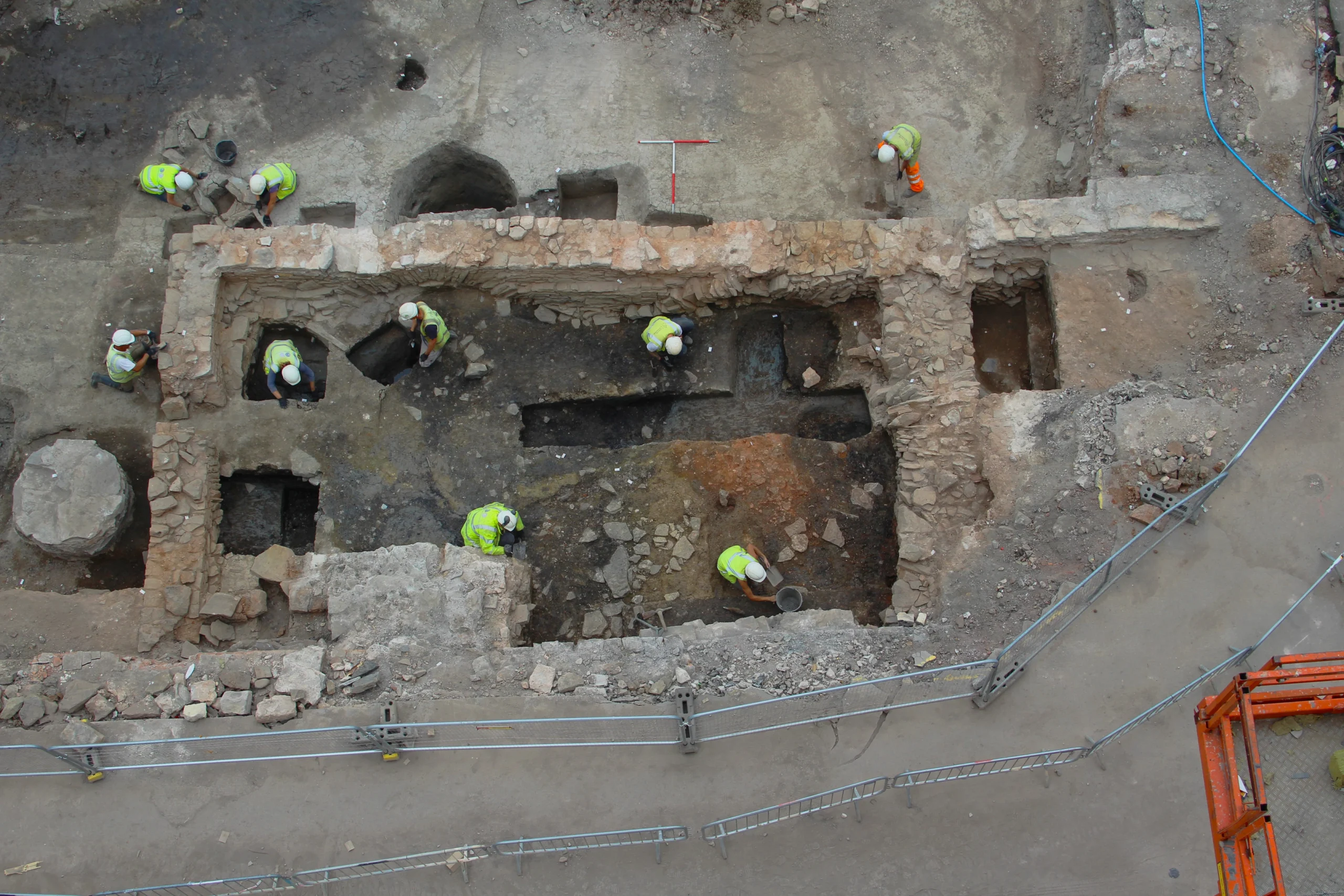 Drone photo of Phase 1 area of Redcliff Quarter