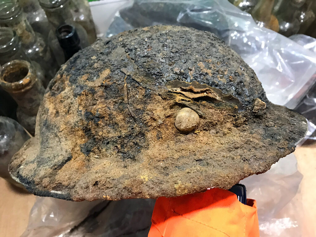 WWII helmet